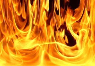 write your message with FIRE big1