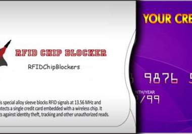 give you a rfid chip blocker sleeve stop credit card and drivers license theft today big1