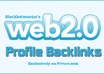 create over 150 WEB 2,0 Profile Backlinks on High Page Rank Sites