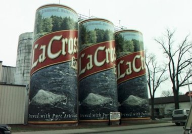 send anyone a birthday wish postcard from La Crosse WI home of the World's Largest Six Pack of beer big1
