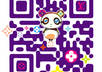create INTERESTING qr code design for your colorful advertising campaign small1