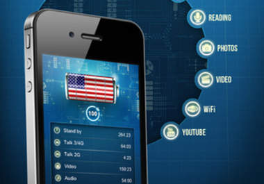create a iPhone battery application big1