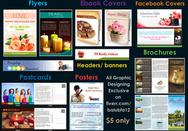 design brochures,flyers,post cards,posters,rack cards, headers, banners, facebook timeline cover,ebook covers, image editing etc big1