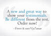 create this impressive custom video TESTIMONIAL small1
