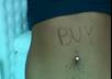 write any message on my abs and take a photo