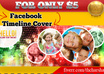 design AWESOME facebook timeline cover for your facebook fanpage, profile or group within 24 hours small1