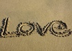 write your message in the sand and take a high res picture
