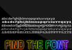 identify a font you have seen