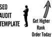 share with you my complete website SEO audit template