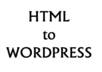convert your website or webpage from html to wordpress