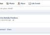 share with you how to post a blank status at FB