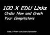 build Google Panda and Penguin Friendly Quality 100 x edu backlinks small1