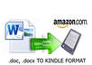 convert any Word Document To Kindle Format Book With Clickable TOC for Amazon Kindle Publishing