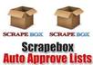 scrapebox 80,000 Auto Approve List + 1,000 EDU A A List