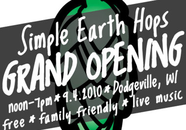 display your company or personal name at various sites for my beer related event big1