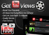 promote your you tube video with Real users, 100 percent safe and genuine premium views