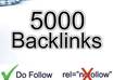 make Top High PR 5000 back links for your website