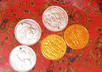 drill a hole in a Louisiana Mardi Gras doubloon and ship it to you