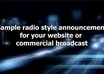 record a 30 second mp3 voice over in mp3 and make your business shine small1