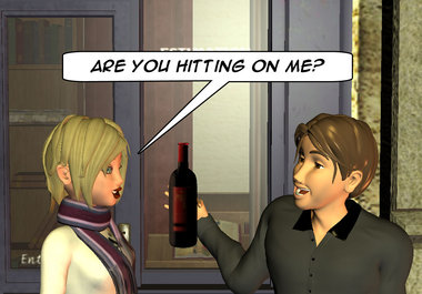 create a 1 panel comic strip for your blog or page big1