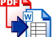 convert a your pdf file into Microsoft Word Document