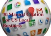 create 30 top citation for US local business
