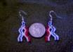make Americana ribbon beaded earrings and send them to you small1