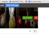 promote your gig on the largest google plus FIVERR page in the world 3k plus1s