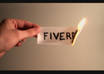 make appear your text on burning paper