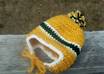 make a newborn Packer hat small1