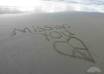 write any message in the sand that you want small1