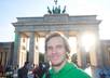 in front of Berlins most famous attraction speak your message or testimonial script in german or english small1
