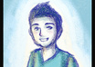 draw a cute, simple waist up digital pencil doodle of you, a friend, or any character small1