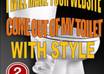 make your domain name flush out of my toilet with style small1