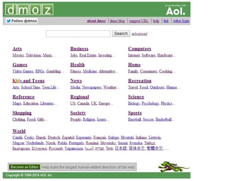 submit Your Site to DMOZ Expertly big1