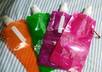 send you 480ML Portable and Folding Water Bag Bladder 1pcs