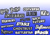 place Custom text over any Photo to promote your Gig, Facebook Fan page, Twitter, Birthday or Blog in your choice of Font small1