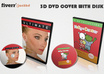 create a professional looking 3D cd or dvd case with the disk small1