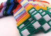 send 2 handcrafted brightly colored crosses to your US address small1